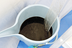 エアコンの汚れ。綺麗だと思ってもこんなに汚れています