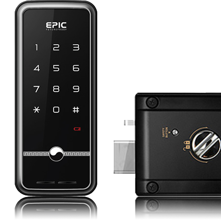 大切な家を守る、万全なセキュリティ対策に電子錠を